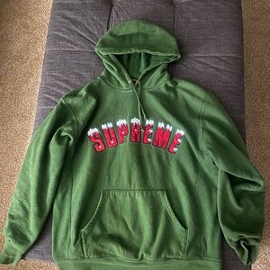 supreme icy arc hooded sweatshirt